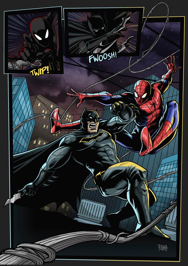 Batman vs Spider-man - CO:CREATE 1