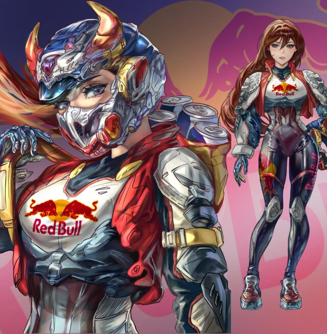 Redbull girl - CO:CREATE