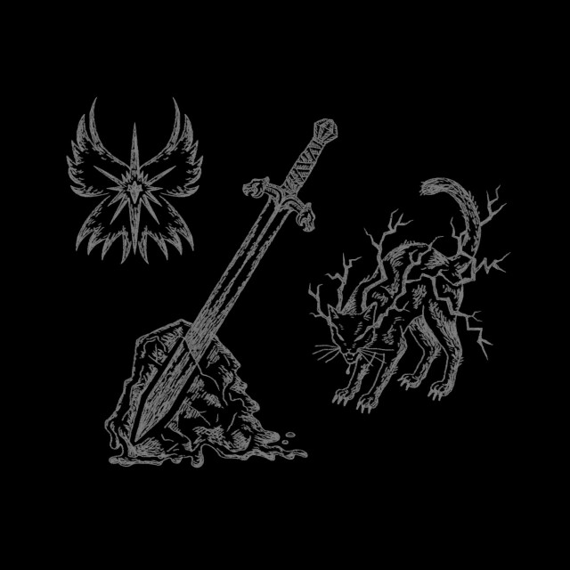 Звезда, меч, кот с молниями - CO:CREATE 1