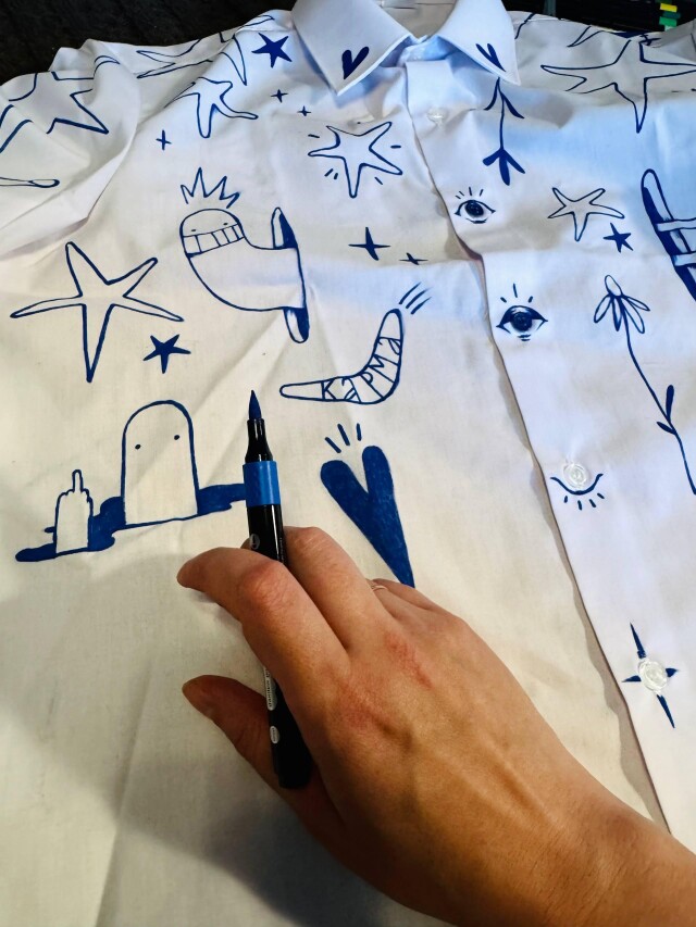 Рисунки на рубашке - CO:CREATE