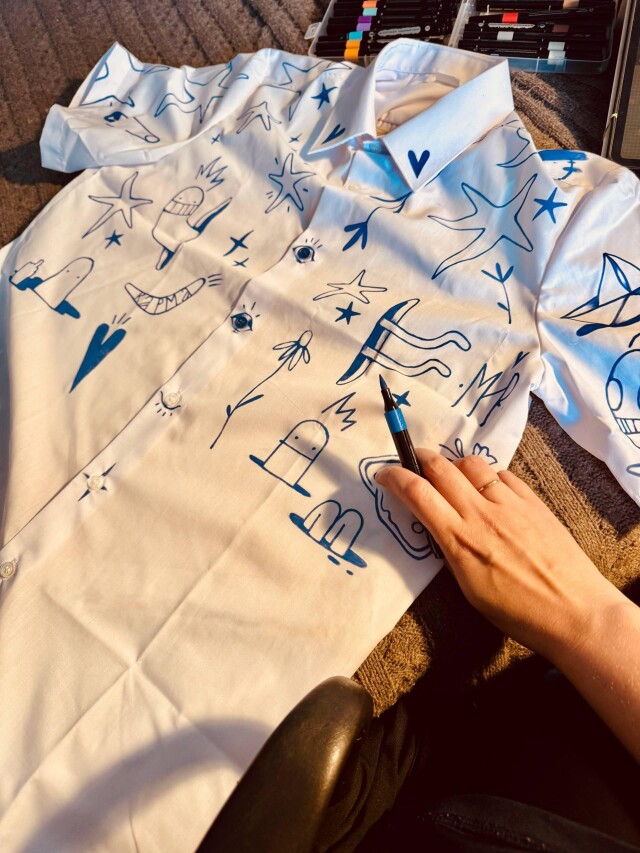 Рисунки на рубашке - CO:CREATE 2