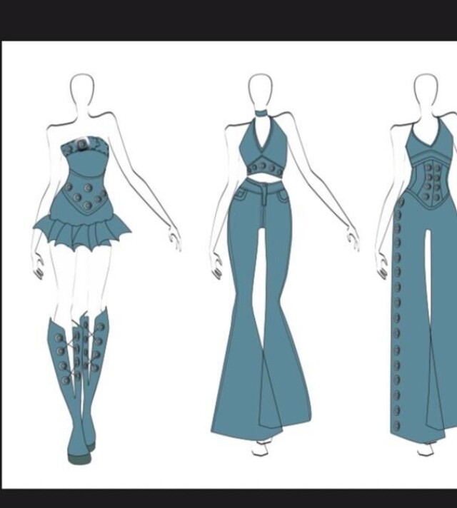 Denim and grommets - CO:CREATE