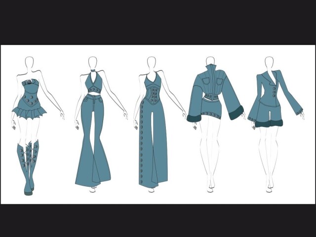 Denim and grommets - CO:CREATE 1