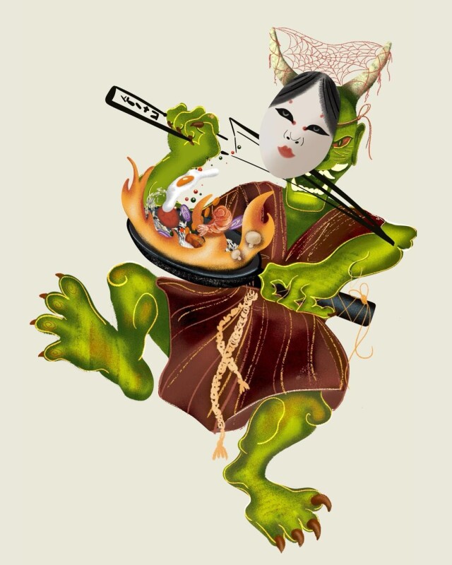 Чужое лицо ёкая👹 - CO:CREATE