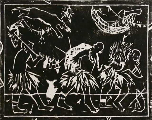"Night hunt" Inspired by Amos Tutuola`s tales - CO:CREATE 1
