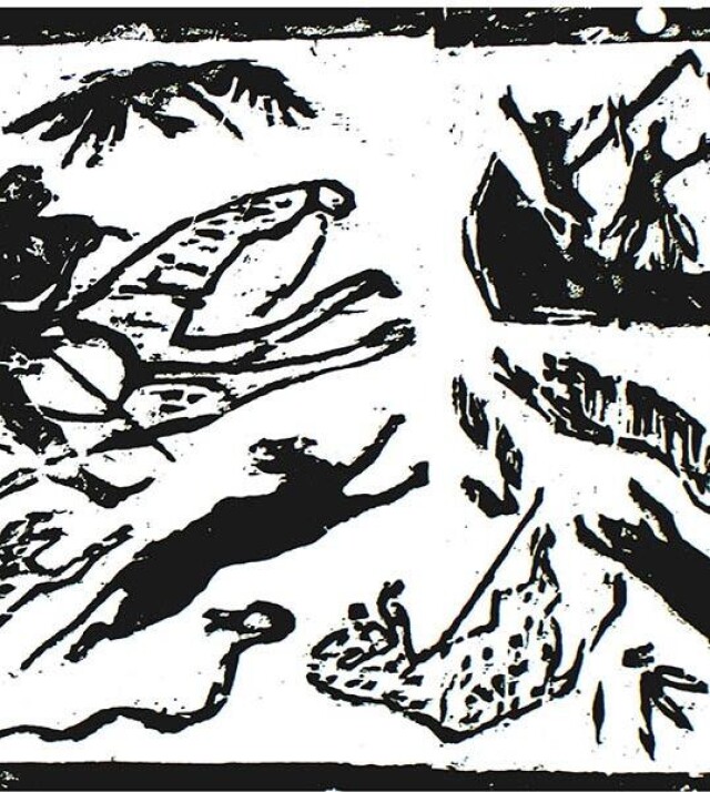 "Escape" inspired by Amos Tutuola`s tales - CO:CREATE
