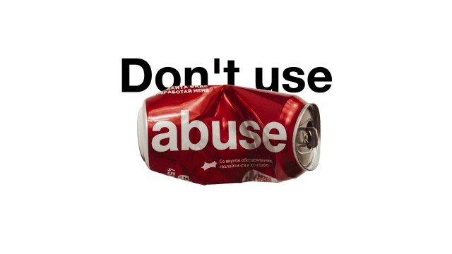 Don’t use abuse - CO:CREATE 6