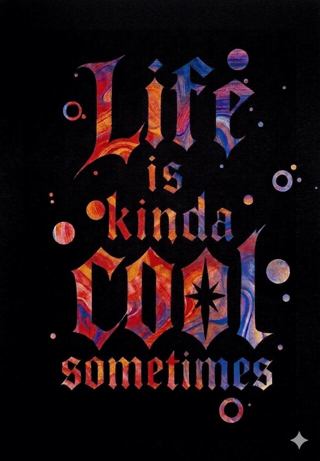 Life is kinda cool sometimes - CO:CREATE 1