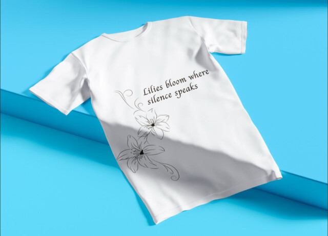 lilies t-shirt - CO:CREATE 1