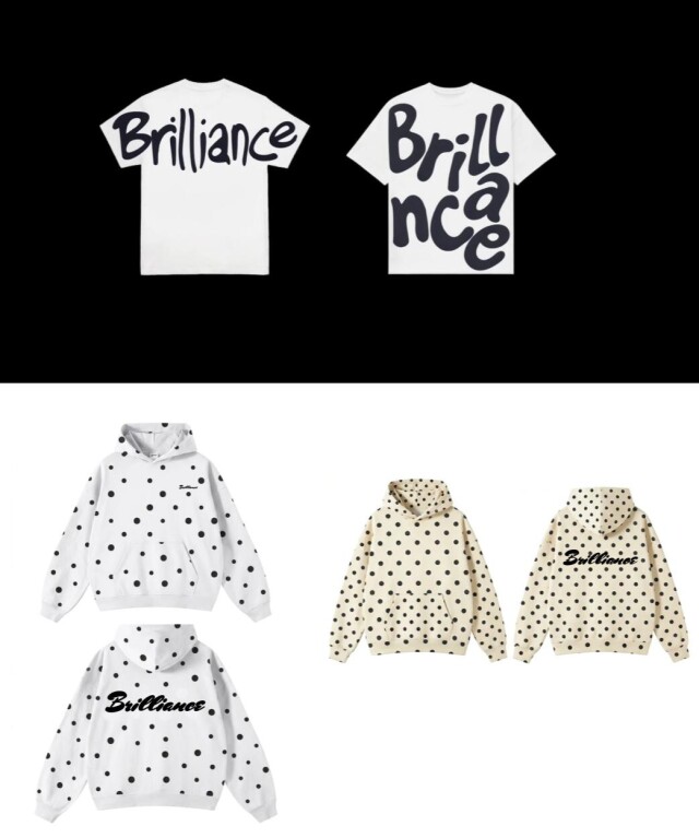 Худи и футболка Brilliance oversize streetwear - CO:CREATE 1