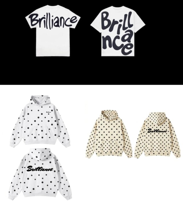Худи и футболка Brilliance oversize streetwear - CO:CREATE