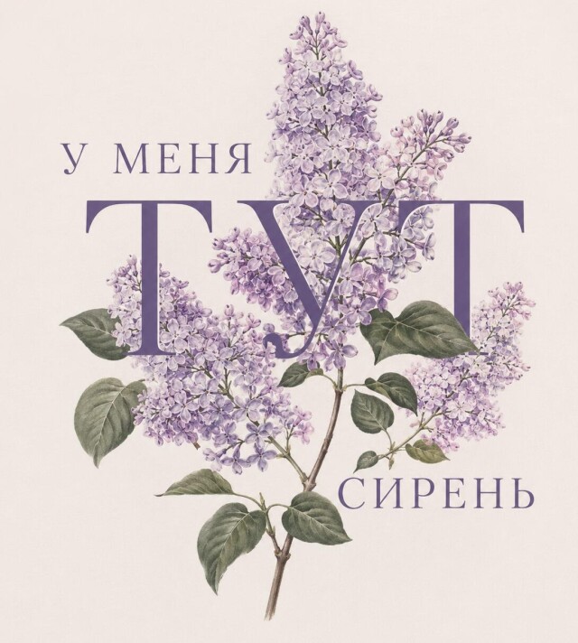 у меня ТУТ сирень - CO:CREATE