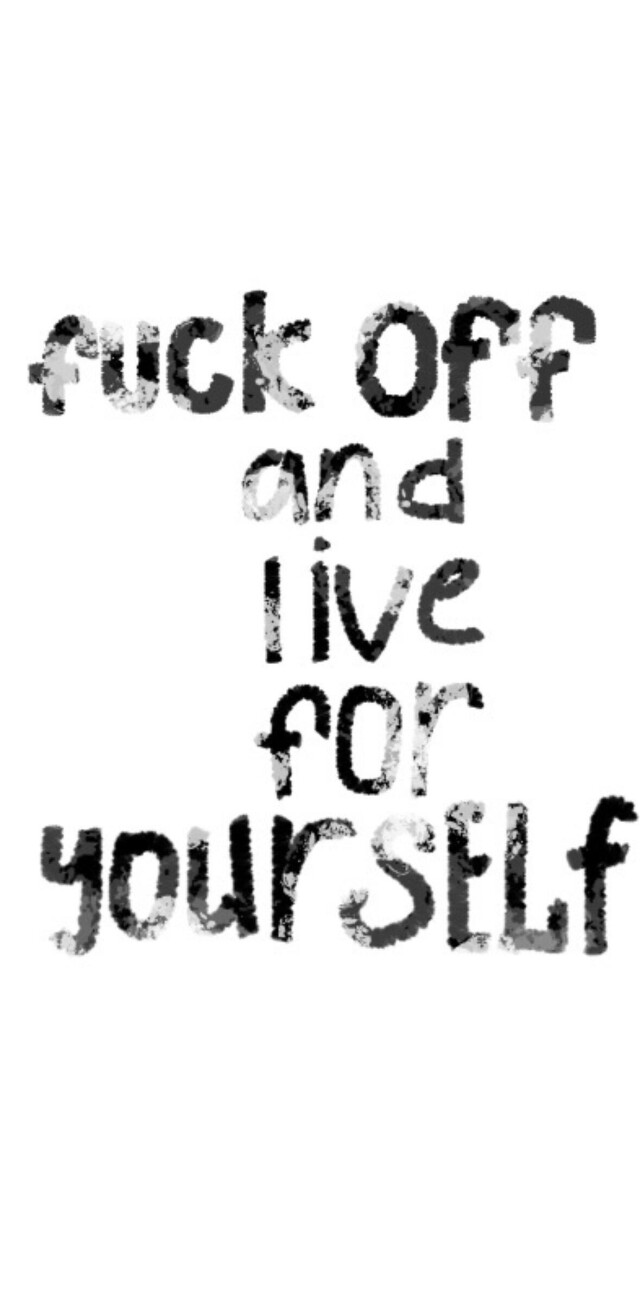Fuck off and live for yourself - CO:CREATE 1