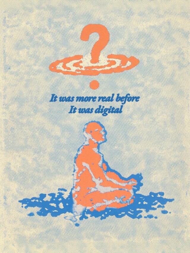 It was more real before It was digital - CO:CREATE 1