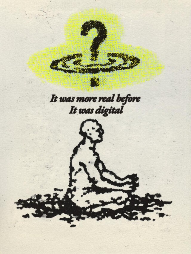 It was more real before It was digital - CO:CREATE 4