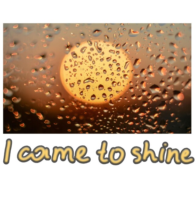I came to shine - CO:CREATE