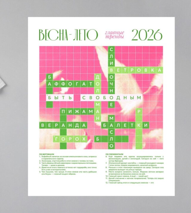 главные тренды весна-лето 2026 - CO:CREATE