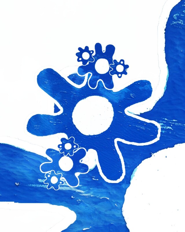 indigo wild flower - CO:CREATE 2