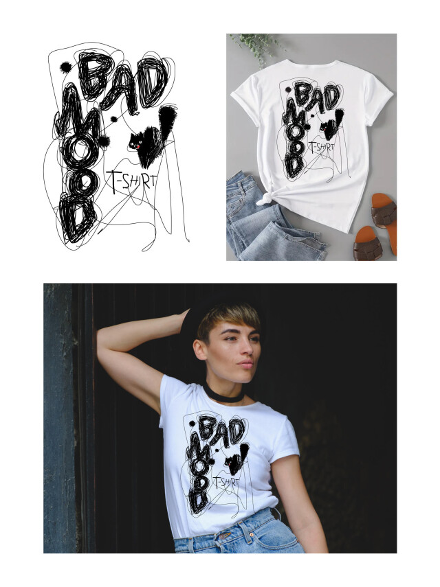 BAD MOOD T-SHIRT - CO:CREATE 1