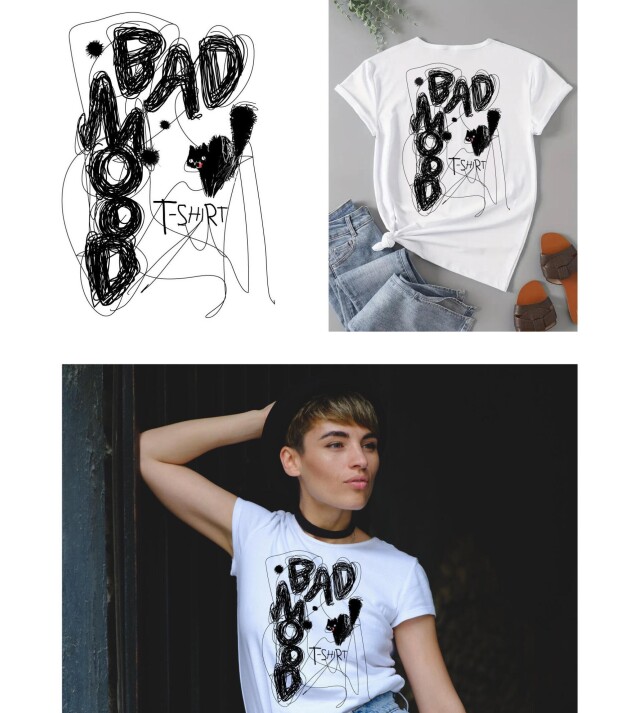BAD MOOD T-SHIRT - CO:CREATE