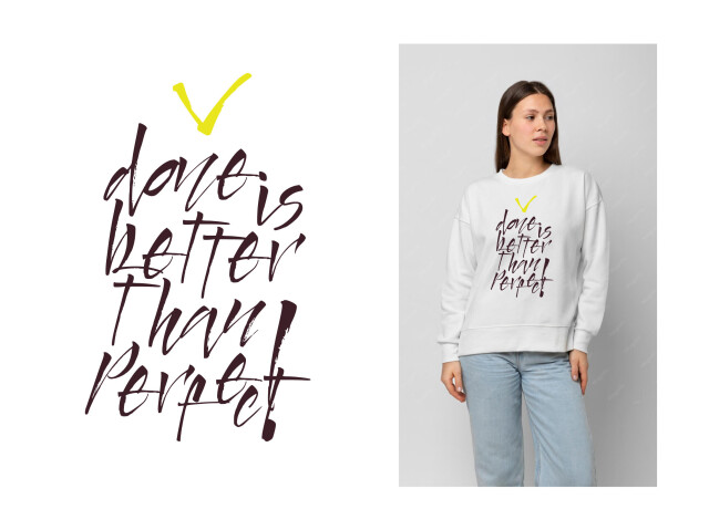 DONE is BETTER than PERFECT - CO:CREATE 1