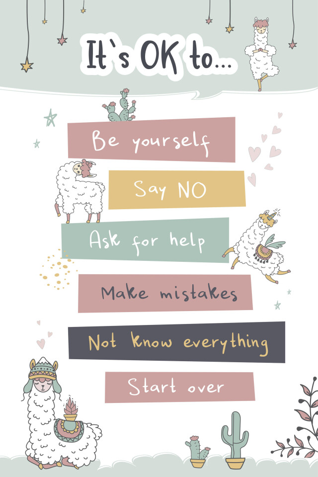 Cute llama pattern - CO:CREATE 3