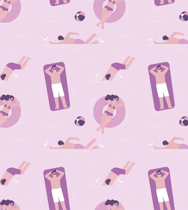 Summer seamless pattern - CO:CREATE