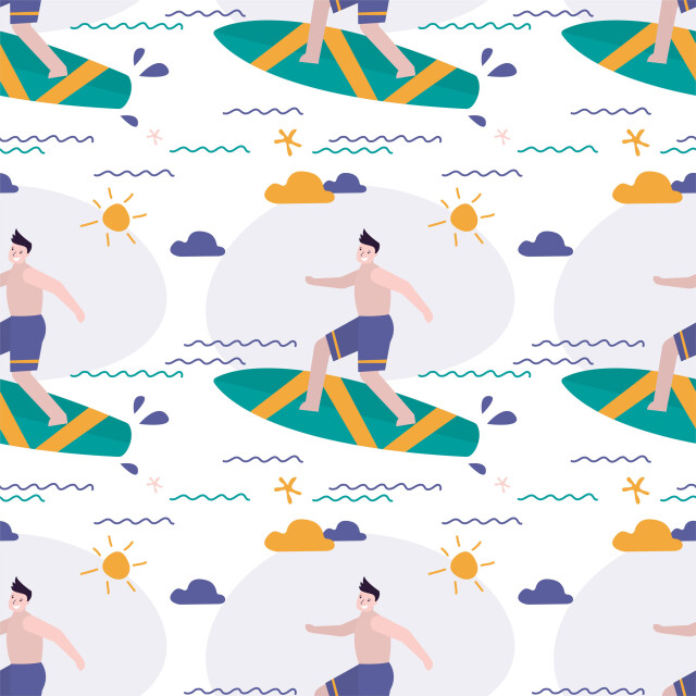 Summer seamless pattern - CO:CREATE 2