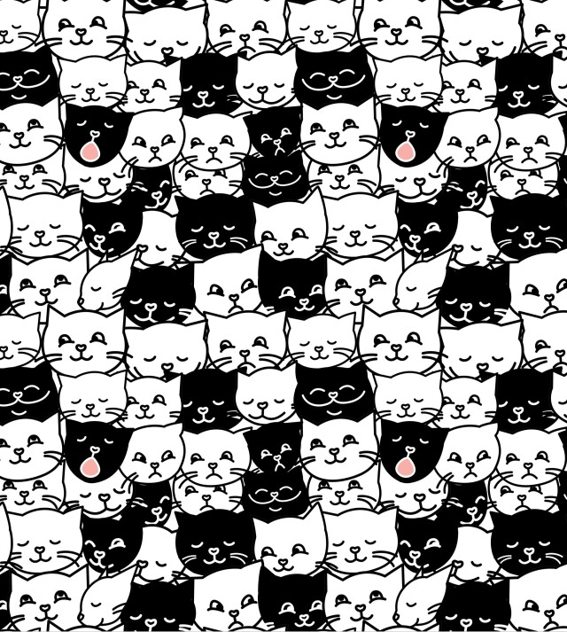Cats seamless pattern - CO:CREATE