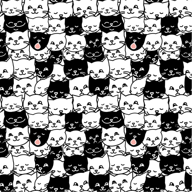 Cats seamless pattern - CO:CREATE 2