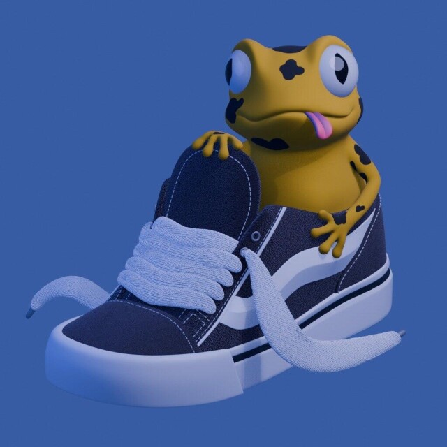 Funny Frog in the boot - CO:CREATE 1