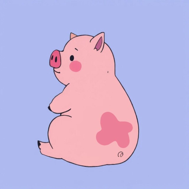 Just cute little mister pig piggy the Pooh - CO:CREATE 1