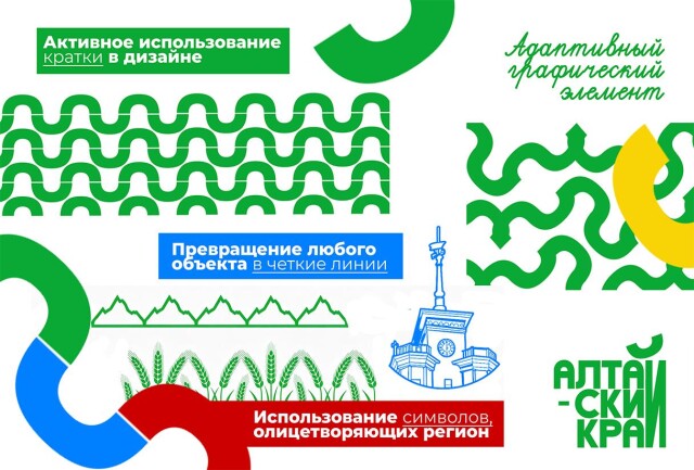 Проект айдентики Алтайского края - CO:CREATE 4
