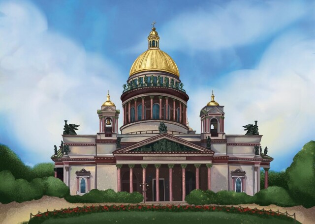 Исаакиевский собор в Санкт-Петербурге - CO:CREATE 2