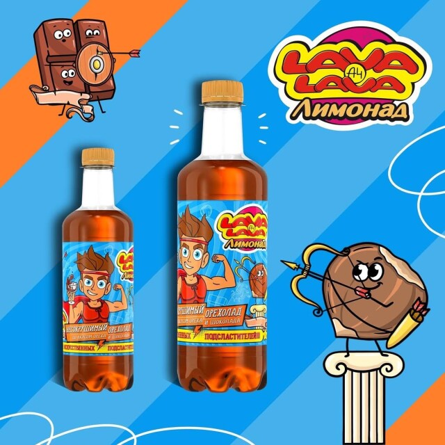 Этикетки для лимонадов бренда А4Lava - CO:CREATE 4