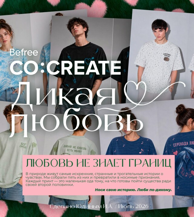 Коллекция "Дикая любовь" - CO:CREATE