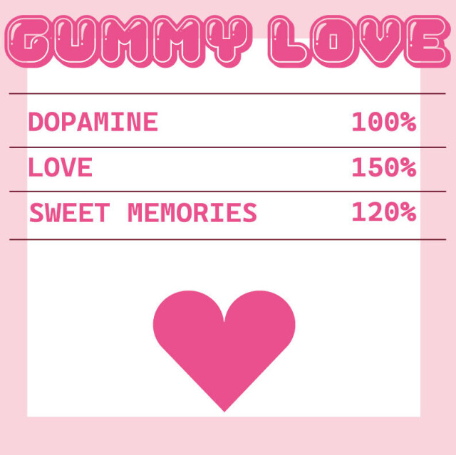 gummy love, sweet demons, dopamine overload - CO:CREATE 1