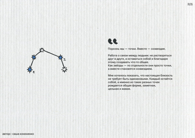 Порознь мы — точки. Вместе — созвездие. - CO:CREATE 2