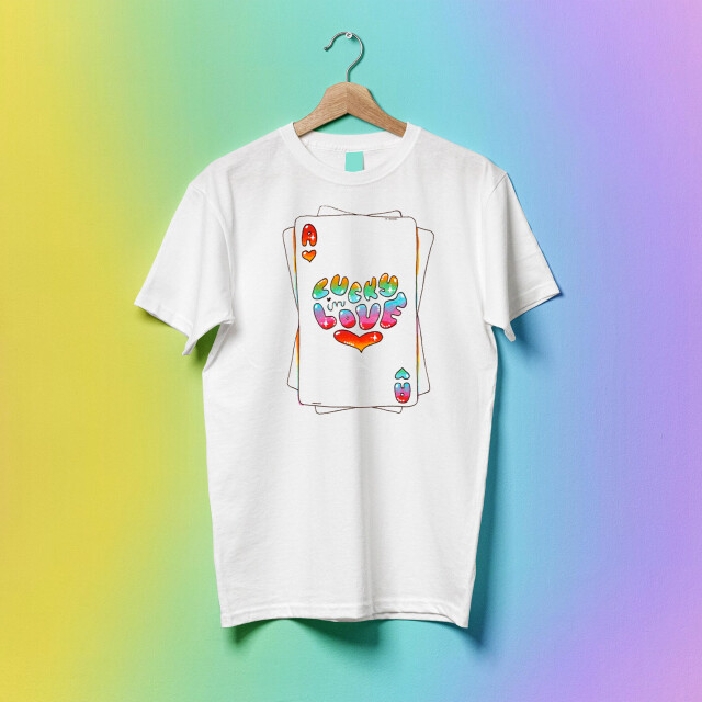 ФУТБОЛКА LUCKY IN LOVE - CO:CREATE 1