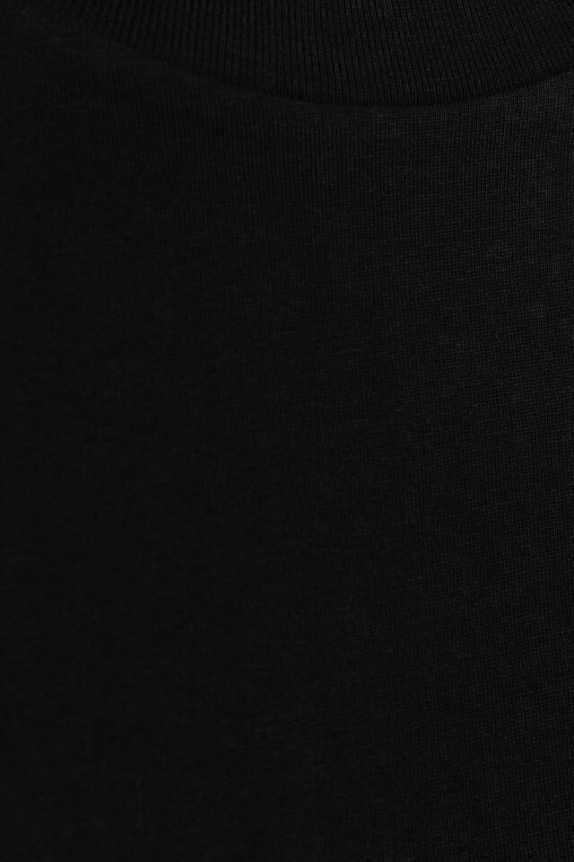 Футболка хлопковая oversize - цвет черный - 6