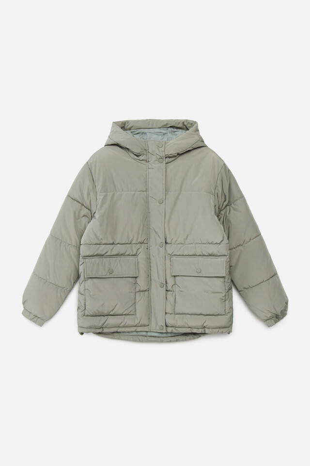 Куртка стеганая oversize - цвет мятный - 8
