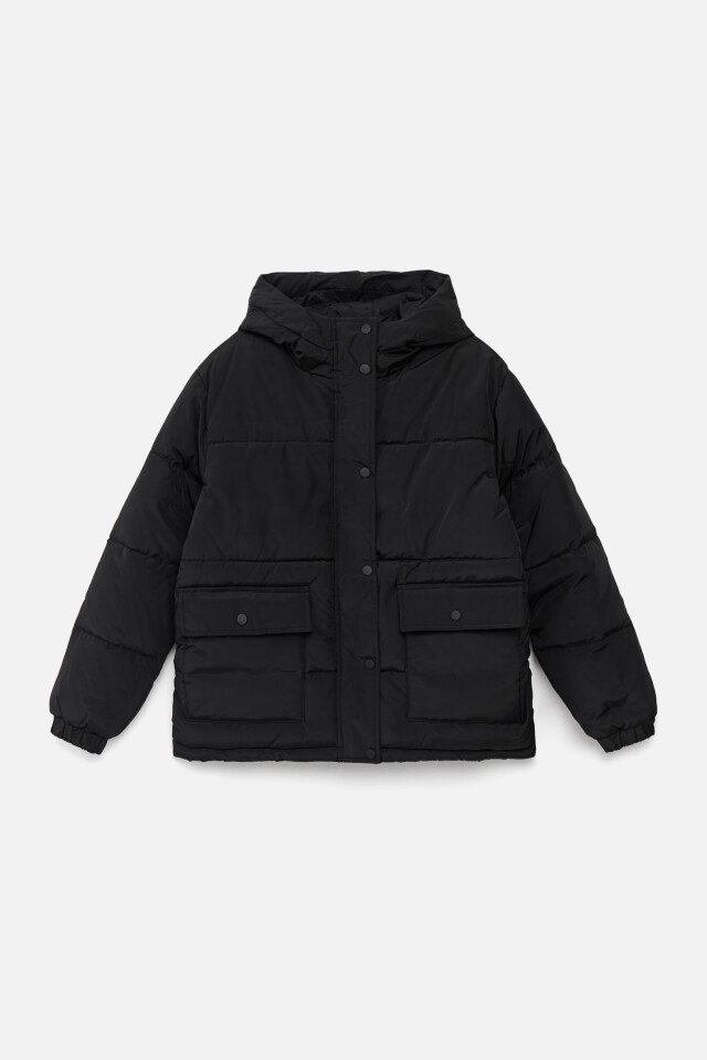 Куртка стеганая oversize - цвет черный - 8