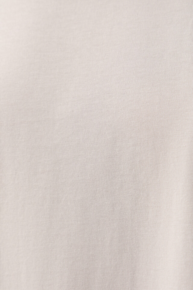 Футболка хлопковая oversize - цвет серый - 5
