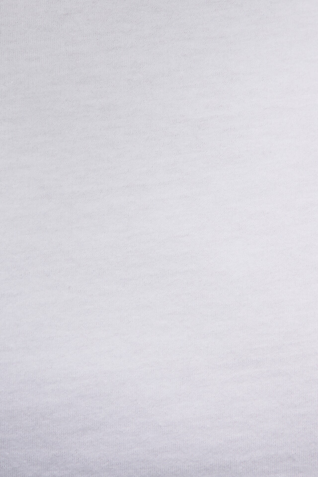 Футболка хлопковая базовая oversize - цвет белый - 5