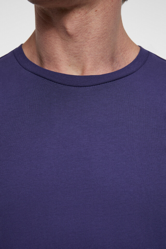 Футболка oversize хлопковая однотонная - цвет бордовый - 6