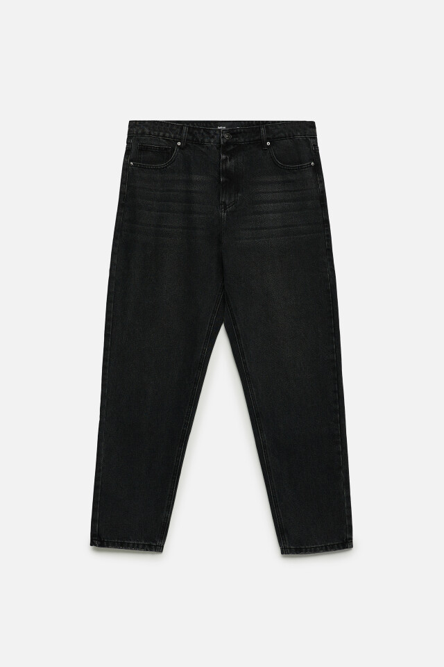 Джинсы tapered прямые с вареным эффектом - цвет серый - 8