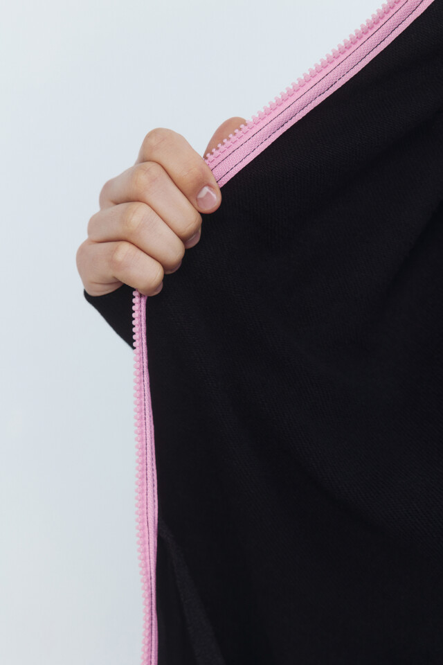 Худи oversize со шнуровкой на плечах - цвет зеленый - 8
