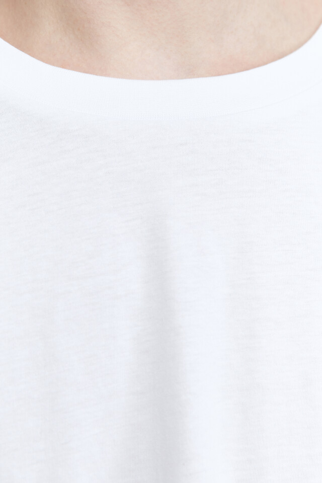Футболка oversize хлопковая - цвет белый - 6