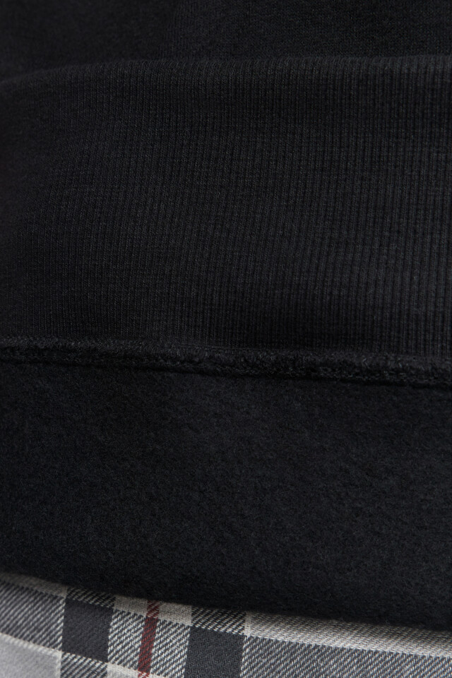 Худи oversize утепленная с капюшоном - цвет черный - 9