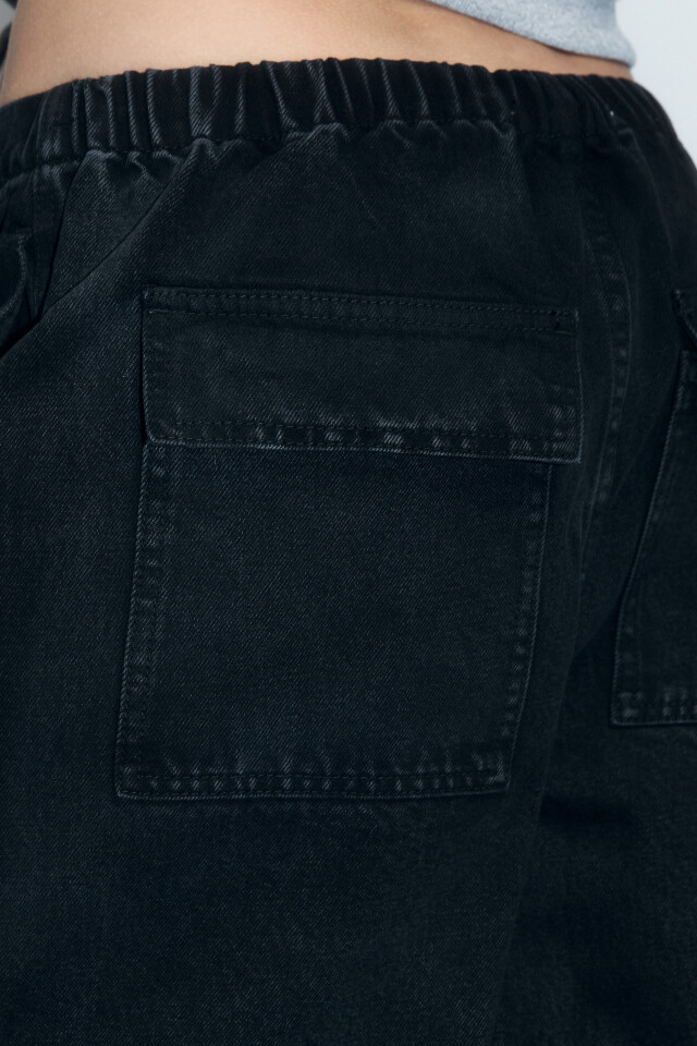 Джинсы baggy fit с низкой посадкой - цвет серый - 6